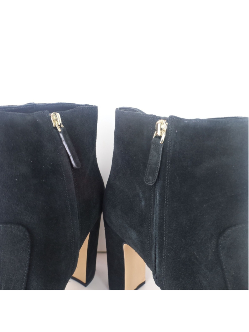 Kate Spade NY Barrett Suede Heel Boots Black 10 - Picture 12 of 16